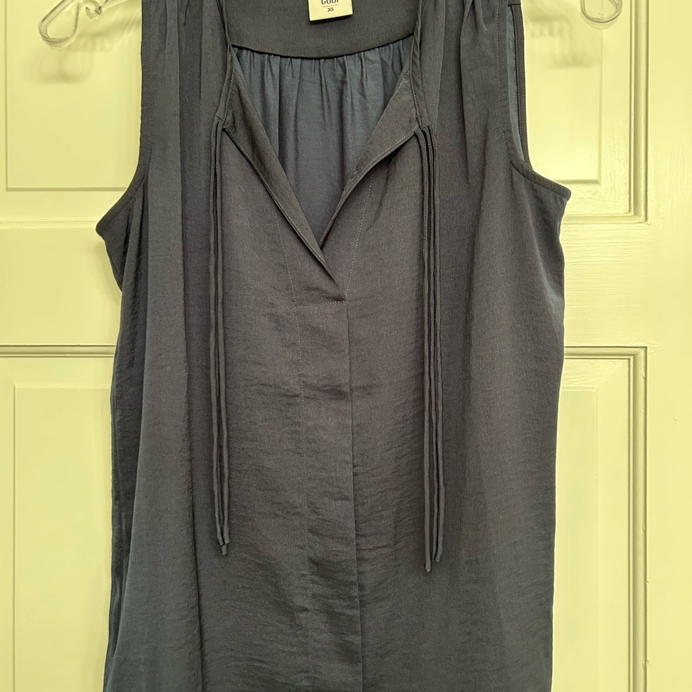 CAbi Women's Navy Sleeveless Tank Top